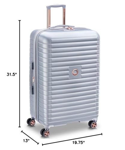 DELSEY PARIS Cruise 3.0, 28 Inch Checked-Large Luggage, Platinum - color: Platinum, size: Checked-Large 28 Inch