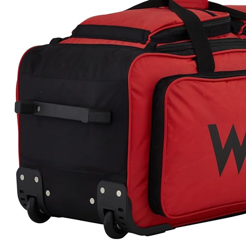 Wrangler 30" Wesley Rolling Duffel Bag, Salsa Red - color: Salsa Red