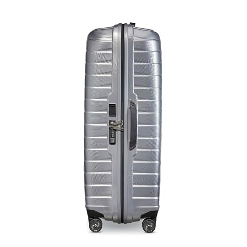 Samsonite Proxis Hardside Expandable Luggage with Spinners, XLarge Spinner, SILVER - color: Silver, size: X Large Spinner