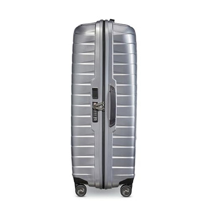 Samsonite Proxis Hardside Expandable Luggage with Spinners, XLarge Spinner, SILVER - color: Silver, size: X Large Spinner