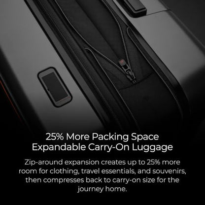Briggs & Riley ZDX Global 21 Inch Carry-On Expandable Spinner, Black - color: Black, size: 21" Hardside Carry-On