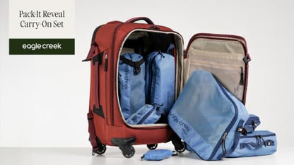 Eagle Creek Pack-It Reveal Carry-On Set, Storm Grey, Set of 4 - color: Storm Grey