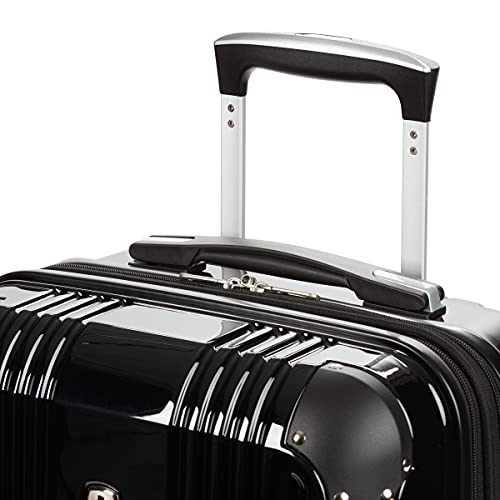 SwissGear 7786 Hardside Expandable Luggage with Spinner Wheels, Black, Carry-On 20-Inch - size: Carry-On 20-Inch