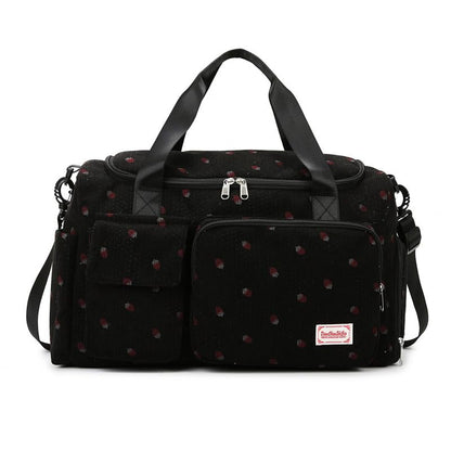 Gym Bag Sport Duffel Overnight Weekender Travel Bag with wet pocket and shoe pocket K02 Black - color: K2-Black