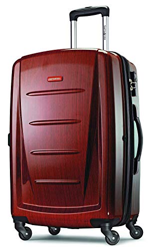 Samsonite Winfield 2 2-Piece Set (Carry-on/Large) Hardside Expandable Luggage with Spinner Wheels (Burgundy, 2-Piece Set (20/28)) - color: Burgundy, size: 2-Piece Set (Carry-on/Large)