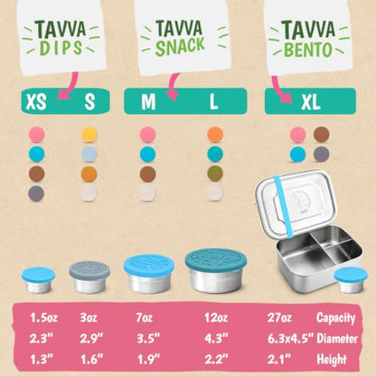 TAVVA 4 X 1.5oz Small Condiment Containers with Lids, Leakproof Silicone - size: 1.5oz [Coral]