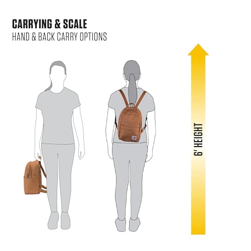 Carhartt Classic Mini Backpack Carhartt Brown - color: Carhartt Brown