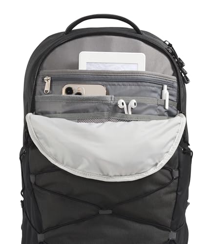 The North Face Borealis Laptop Pack, Asphalt Gy Lt Hth/TNF Blk-NPF, OSFA - color: Asphalt Grey Light Heather/Tnf Black-npf