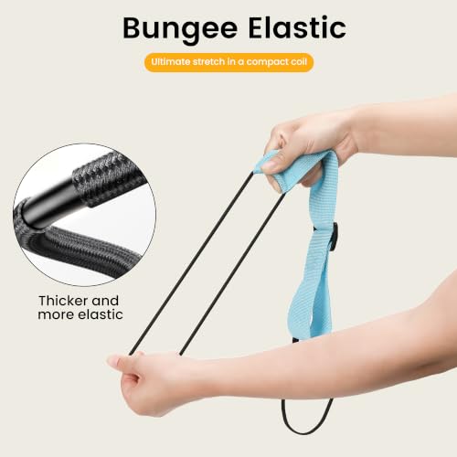Adjustable Elastic Luggage Straps for Suitcase, Travel Bungee Straps - color: Black, Green, Red