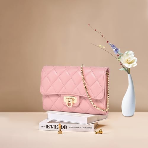 Small Crossbody Bag Sling Bag, Phone Holder for Women - color: G Pink