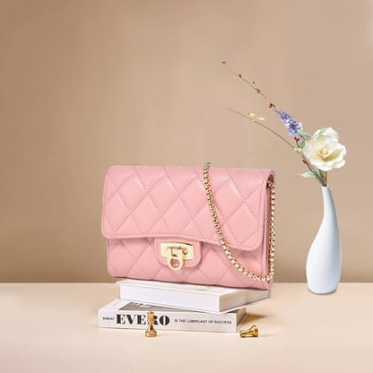Small Crossbody Bag Sling Bag, Phone Holder for Women - color: G Pink