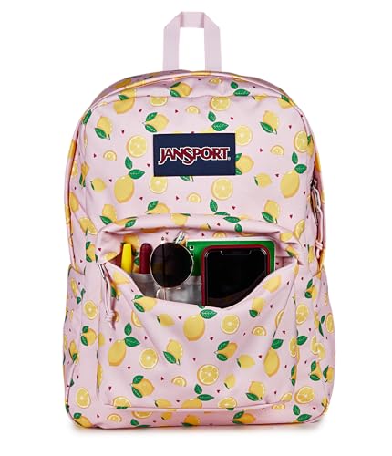 JanSport 26L Superbreak One – Durable Backpack, Lemonade Stand - color: Lemonade Stand Pink