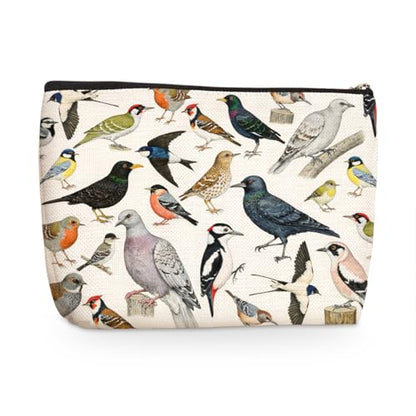 Wenboco Bird Gifts Makeup Bag, Pigeon Birds Theme Cosmetic Bags - color: Multicolor 1565