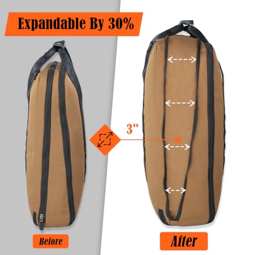 WELKINLAND 2-Suit Carry On Garment Bag for Travel, 30L Garment Bag for Suit