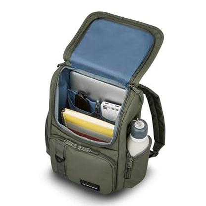 High Sierra Lineage Flap Backpack- Olive - color: Olive, size: Flap Backpack