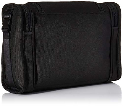 TUMI - Alpha Hanging Travel Kit - Toiletries and Cosmetics Organizer - Travel Essentials Bag with Hooks & Pockets - Black - color: Black