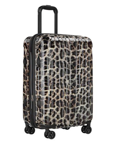 Carry On Luggage 22x14x9 Airline Approved, Suitcases with Wheels - color: Cheetah, size: S(carry-on-20")