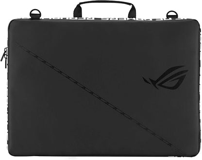 ASUS ROG 16" Sleeve Bag, Water-Repellent, Lightweight w/Detachable Straps, Black — Fits ROG Strix & Zephyrus - style: Rog Ranger Carry Sleeve 16