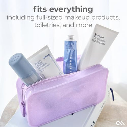 Case-Mate Jelly Makeup Bag - Waterproof Zipper Pouch - Stardust Twinkle - color: Stardust Twinkle