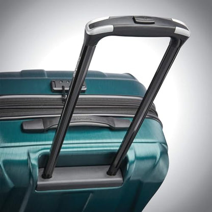 Samsonite Centric 2 Hardside Expandable Luggage with Spinner Wheels, Emerald Green, Checked-Large 28-Inch - color: Emerald Green, size: Checked-Large Spinner
