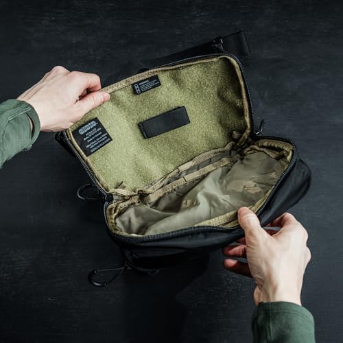 Eberlestock Bando Bag - Tactical Men's Fanny Pack w/Adjustable Waist Belt - color: Cobalt Blue, size: XL