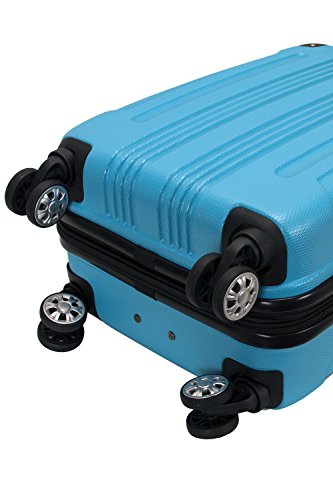 Rockland London Hardside Spinner Wheel Luggage, Carry-On 20", Turquoise - color: Turquoise, size: Carry-on 20"