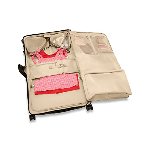 Briggs & Riley Baseline 의류 가방, 블랙., Briggs & Riley 베이스라인 의류 가방 - size: 21" Global Carry-On