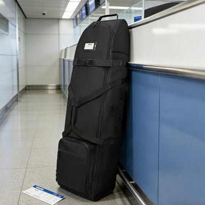 Goloni Golf Travel Bag, Golf Club Travel Bag for Airlines - color: Black