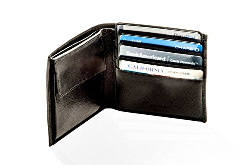 Credit Card Holder, 6 Premium RFID Blocking Sleeves with Clear Front for Easy Viewing, Prevent Identity or Financial Theft from High Tech Thieves