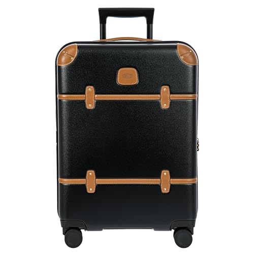 Bellagio 21" Expandable Cabin Trolley, Airline Approved, Spinner - Black - color: Black, size: Carry-on expandable