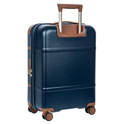 Bellagio 21" Expandable Cabin Trolley, Airline Approved, Spinner - Blue - color: Blue, size: Carry-on expandable
