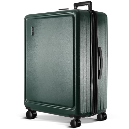 TRAVELARIM 28 Inch Luggage with Spinner Wheels, Hard Shell Suitcase with TSA Locks for Luggage, Travel Large Suitcase, Expandable Hard Shell Suitcases, Green - color: Green, size: Large 28-Inch Checked