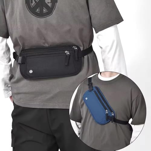 Money Belt for Travel, Black - color: Black