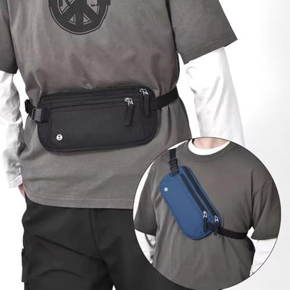 Money Belt for Travel, Black - color: Black