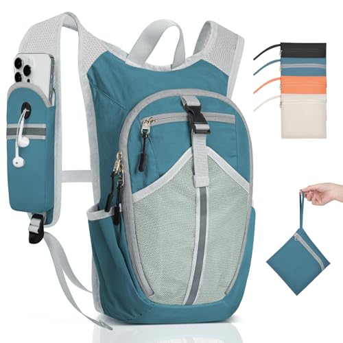 15L Small Hiking Backpack - Lightweight Foldable Backpack, Blue - color: Blue, size: 15L