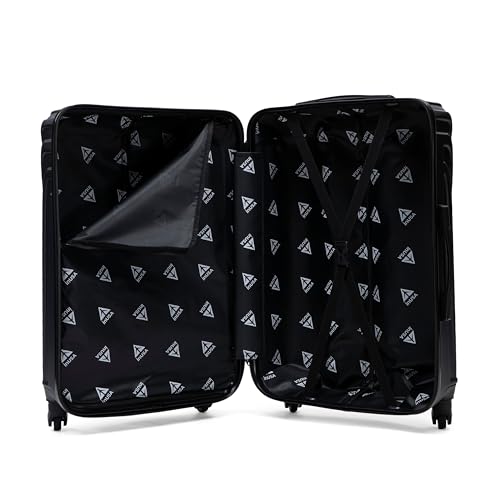 InUSA VASTY Luggage with Spinner Wheels | Durable Lightweight Hardside Suitcase, Travel Bag with Handle and Trolley, 32-Inch Extra-Large Checked Luggage | Black - color: Black, size: 32 Inch