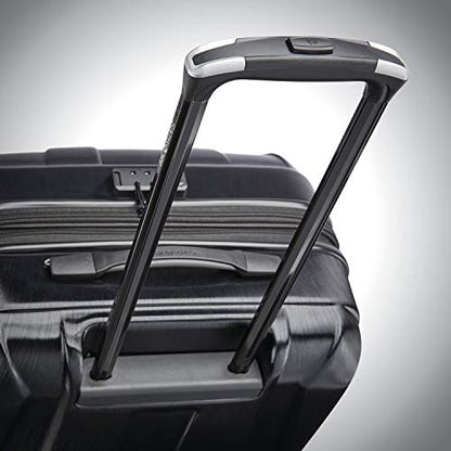 Samsonite Centric 2 Hardside Expandable Luggage with Spinner Wheels, 2-Piece Set (20/24), Black - color: Black, size: 2-Piece Set (Carry-on/Medium)