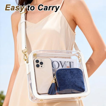 VOCOSTE Travel Jewelry Case, Portable Jewelry Pouch with 6 Layers, Blue - color: Blue