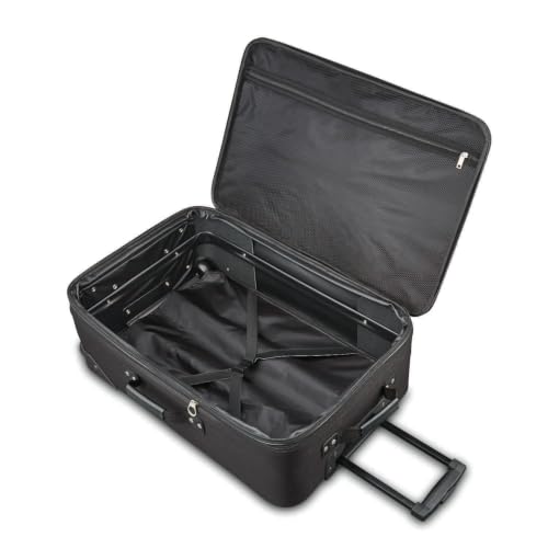 American Tourister Fieldbrook XLT Softside Upright Luggage, Black, 3-Piece Set (BB/21/25) - color: Black, size: 3-Piece Set (BB/21/25)