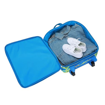 Bioworld Toy Story Kids 14-Inch Pilot Case Luggage Set with Duffle Bag, Utility Case & Luggage Tag