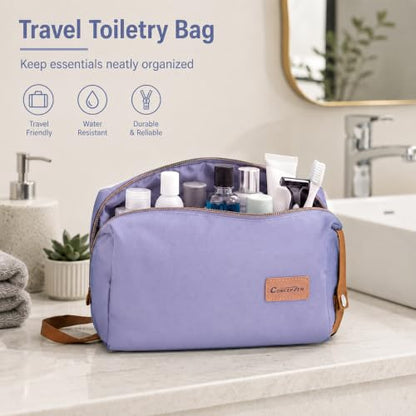 CONCEPTEN Luggage Sets 5 Piece, ABS+PC Hardshell Suitcases with Wheels - color: Slate Purple, size: 5 Piece Sets (20/24/28/Db/Tb)