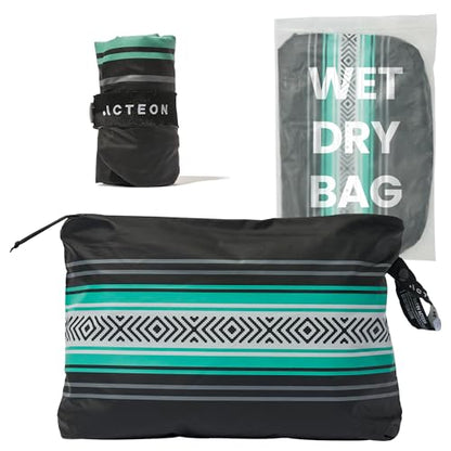 Acteon Wet Dry Bag for Gym Clothes & Swim, Water-Resistant Pouch - Ocio - color: Ocio