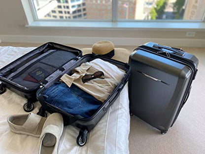 Samsonite Winfield 3 DLX Hardside Luggage with Spinners, 3-Piece Set (20/25/28), Graphite Grey - color: Graphite Grey, size: 3-Piece Set (20/25/28)