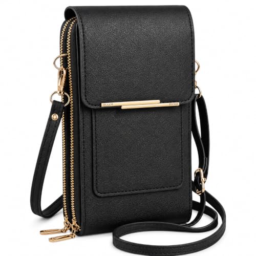 Touchscreen Crossbody Phone Purse for Women, Anti-Theft Phone Bag Wallet