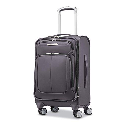 Samsonite Solyte DLX Softside Expandable Luggage with Spinner Wheels, Mineral Grey, Carry-On 20-Inch - color: Mineral Grey, size: Carry-On
