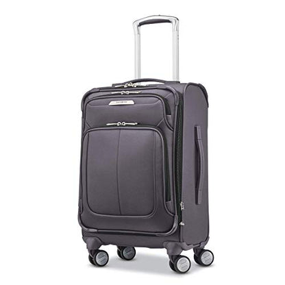 Samsonite Solyte DLX Softside Expandable Luggage with Spinner Wheels, Mineral Grey, Carry-On 20-Inch - color: Mineral Grey, size: Carry-On