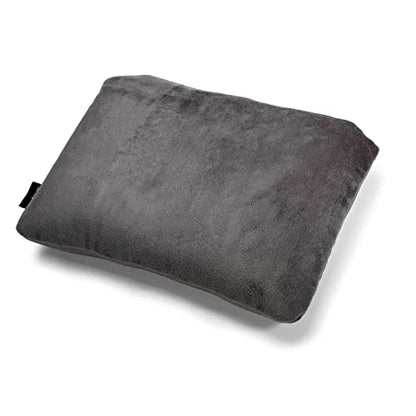 Samsonite 2-in-1 Magic Travel Pillow, Charcoal, One Size - color: Charcoal