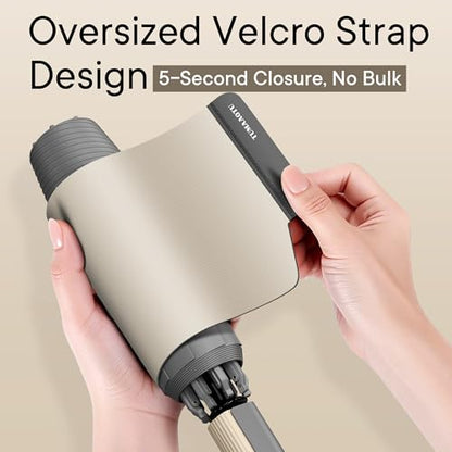QWB Inverted Umbrella With Auto Open Close Windproof Portable - color: gray, size: 46 IN