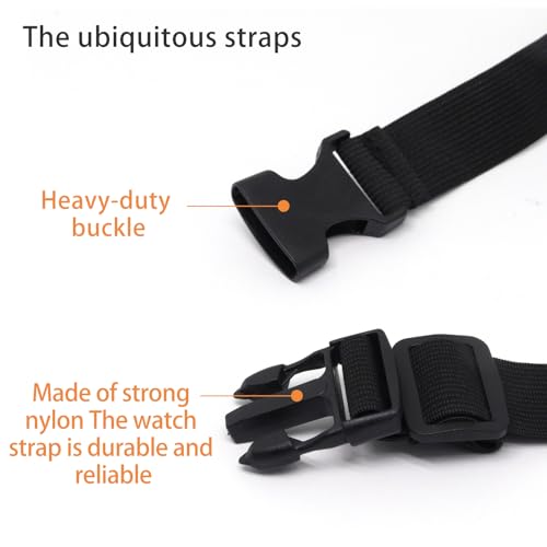 Luggage Straps for Suitcases, Fanny Pack Extender Strap Travel Straps to Connect Two Suitcases Adjustable Strap with Clips 2pcs, 1inch x 40Inch - size: 1inch × 40 Inch