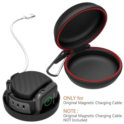 HALLEAST Travel Case for Apple Watch Charger, Portable Carrying Holder - size: 38/40/41mm